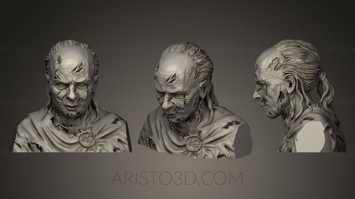 Busts of heroes and monsters (BUSTH_0313) 3D model for CNC machine